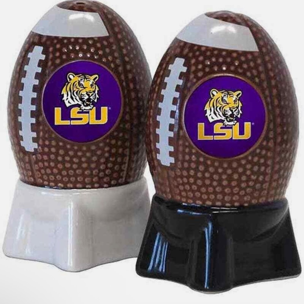 Collegiate LSU Salt & Pepper Shakers